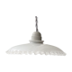 Suspension en opaline blanche