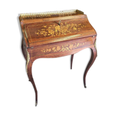 Secretaire de dame bonheur du jour marqueterie