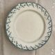round dish in opaque Gien porcelain, Montigny model