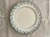 round dish in opaque Gien porcelain, Montigny model