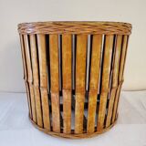 Bamboo pot cover 70's