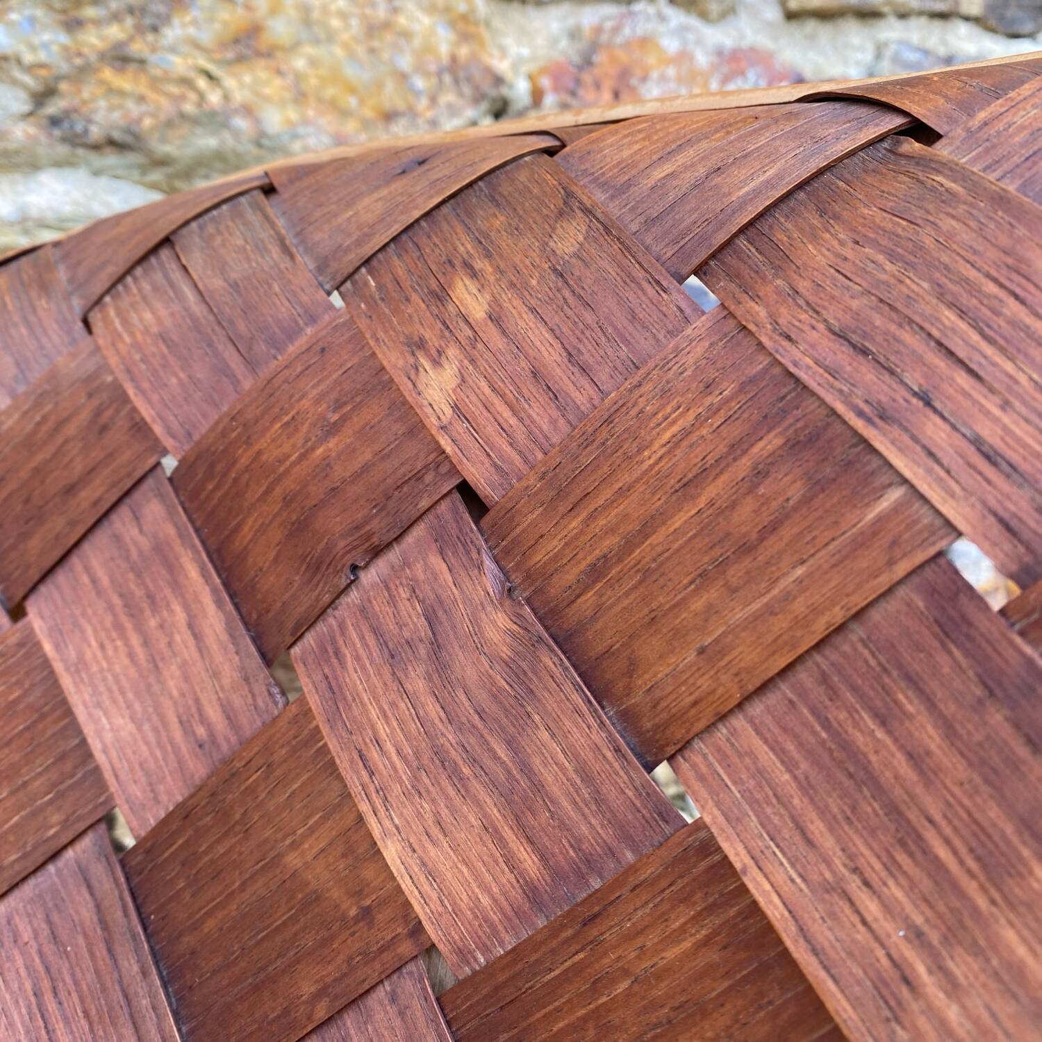Chestnut armchair
