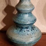 Designer vase by Jean Busson in glazed ceramic terracotta from Dinan