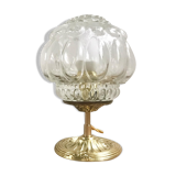 Vintage globe table lamp