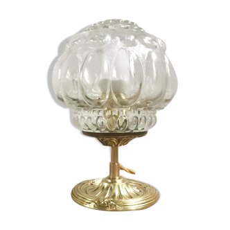 Vintage globe table lamp