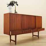 Teak highboard, Danish design, 1960s, designer: E.W. Bach