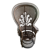 Emmanuelle rattan armchair