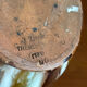Glazed stoneware tulipiere signed