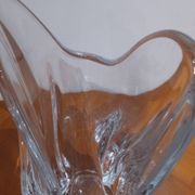 Very Pretty Large Art Crystal Vase Vannes France