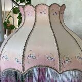 Lampe sur pied de verre