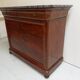 Antique mahogany sideboard with marble top