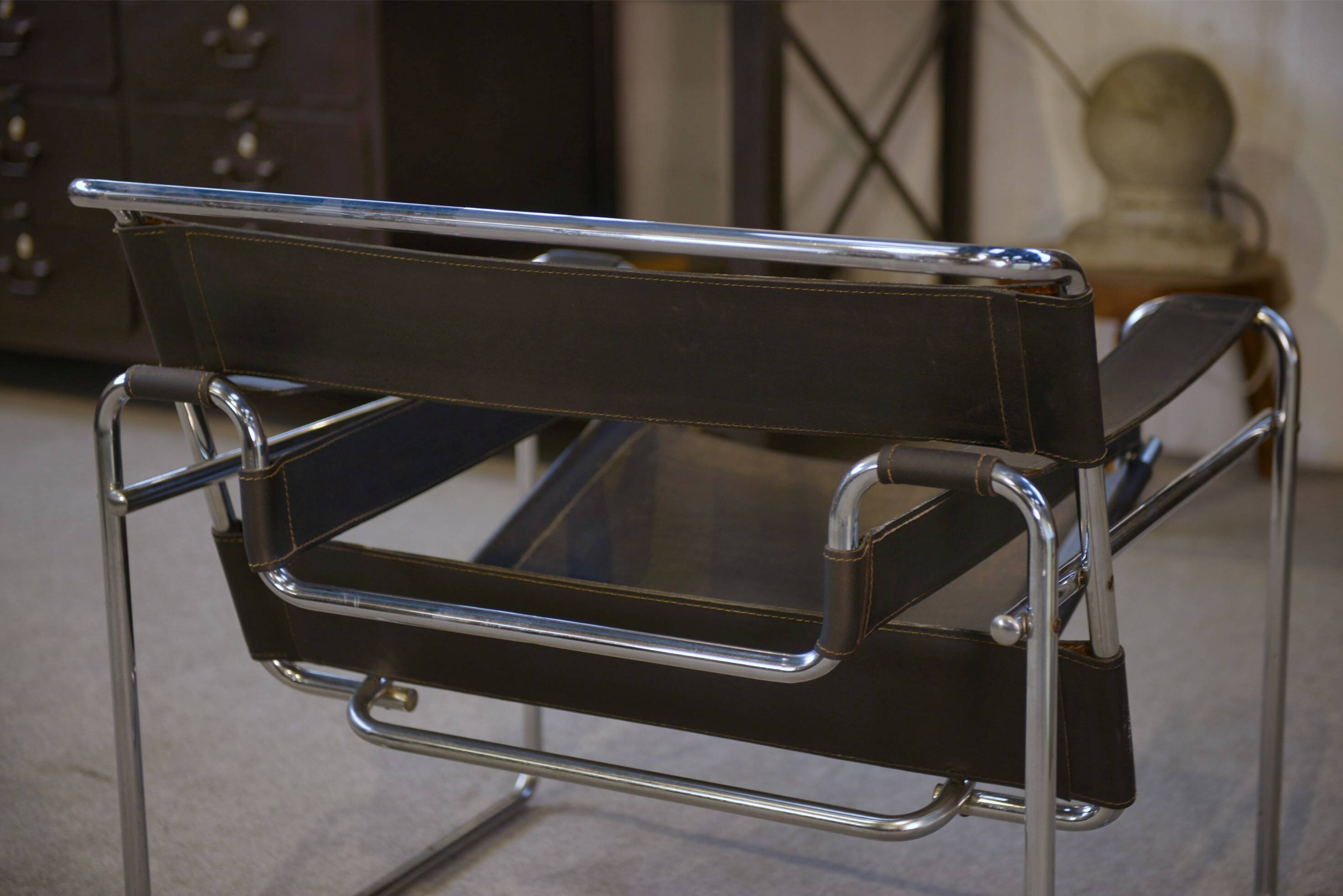 Wassily chair by Marcel Breuer Bauhaus design 1970s