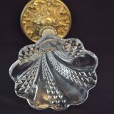 Cornet or tulip vase, centrepiece, Baccarat crystal 19th century