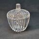 Covered box in villeroy and boch crystal shell shape vintage