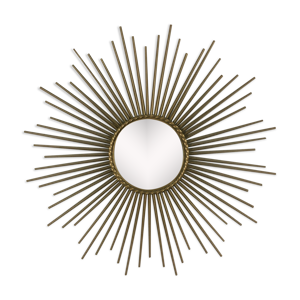 miroir soleil 1960 chaty vallauris 70cm