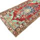 Small Handknotted Vintage Rug