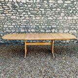 Scandinavian Design Extension Table 1960/70 In Solid Beech
