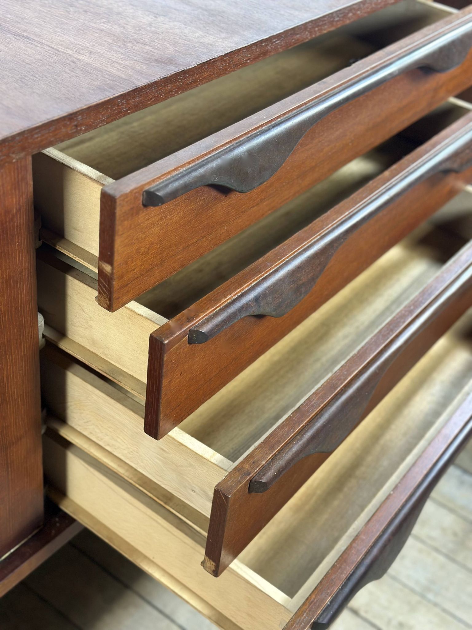 Vintage teak sideboard by Jentique furniture 1960