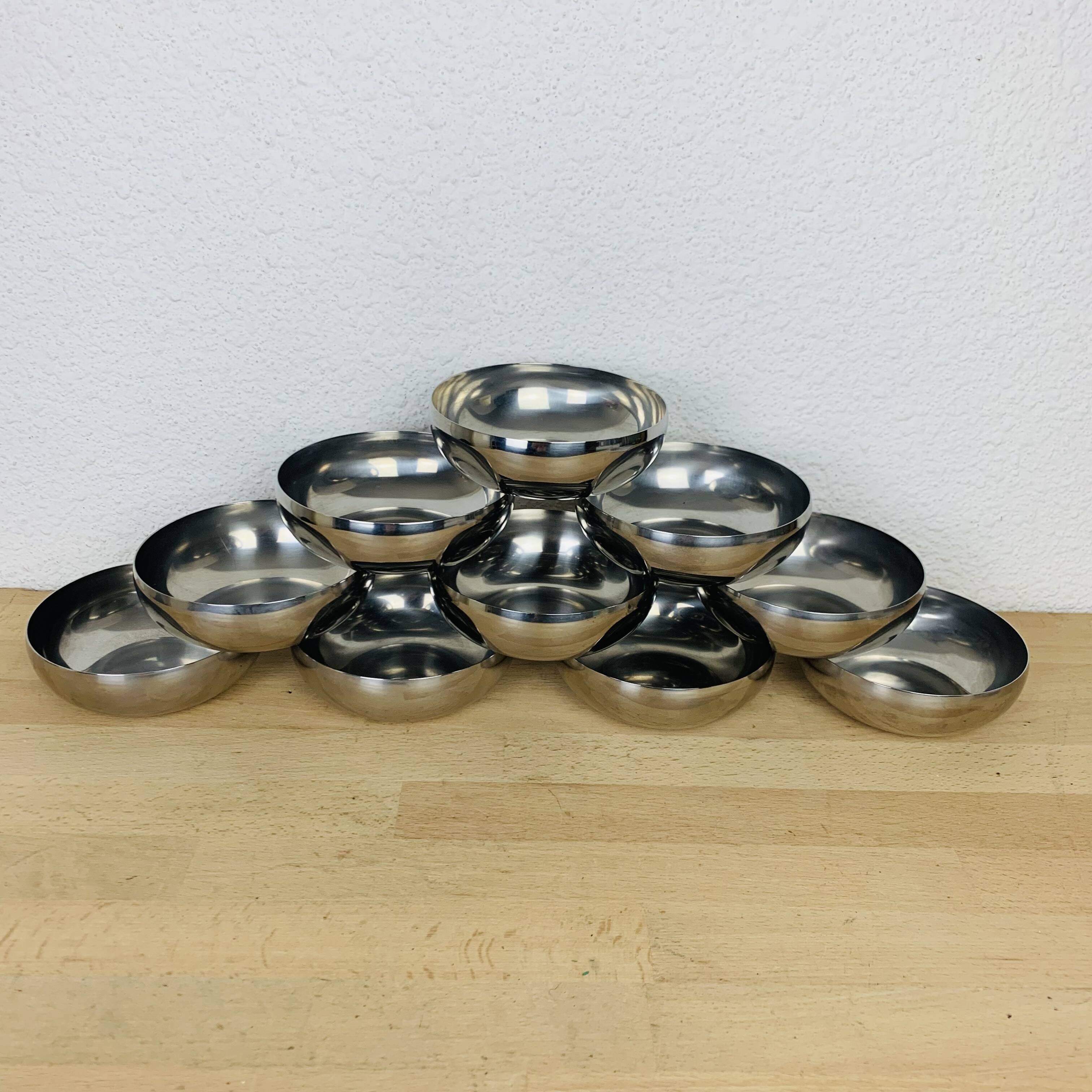 8 AMC designer stainless steel cups