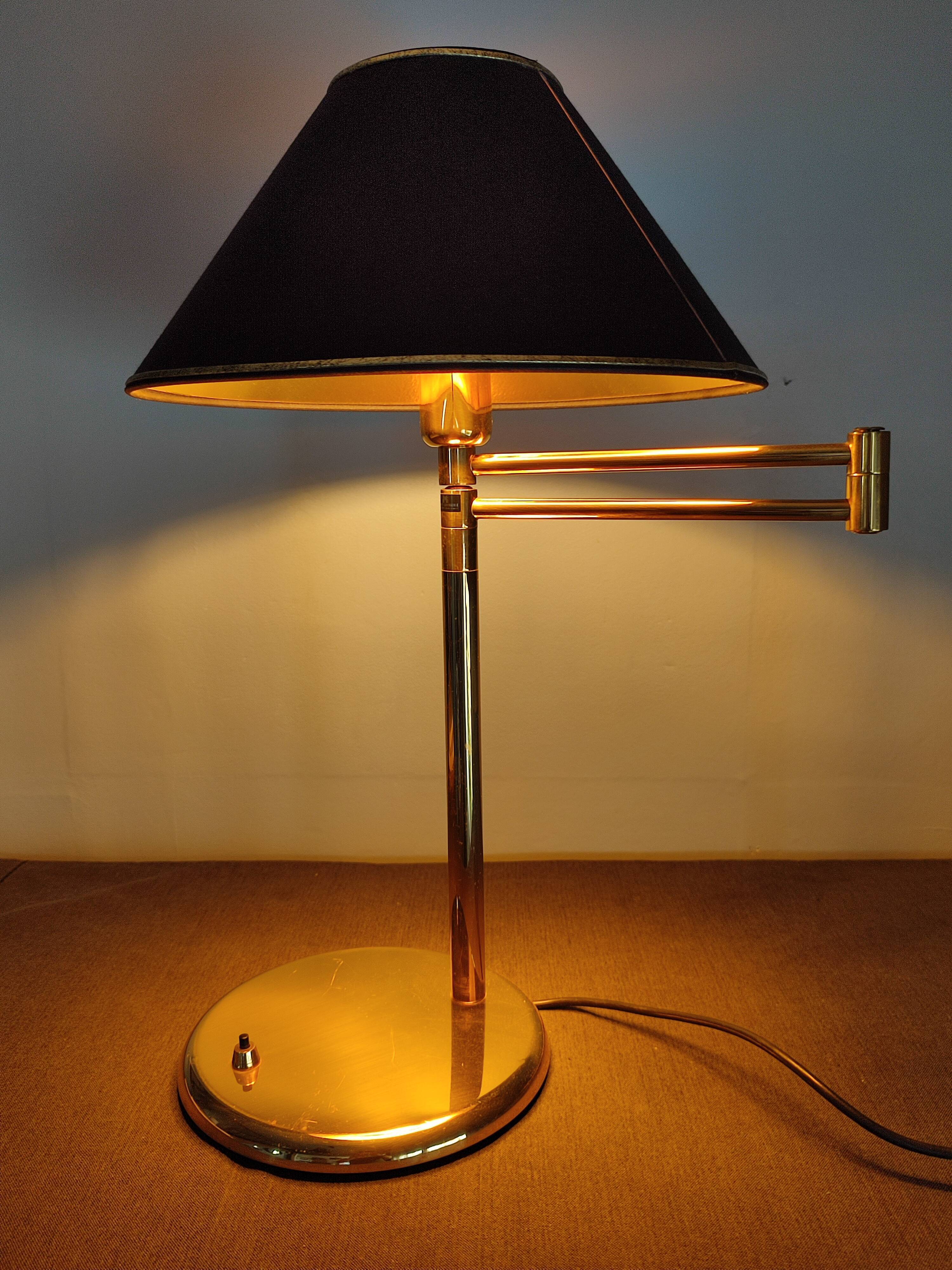 Articulated lamp in brass Marset Iluminacion vintage