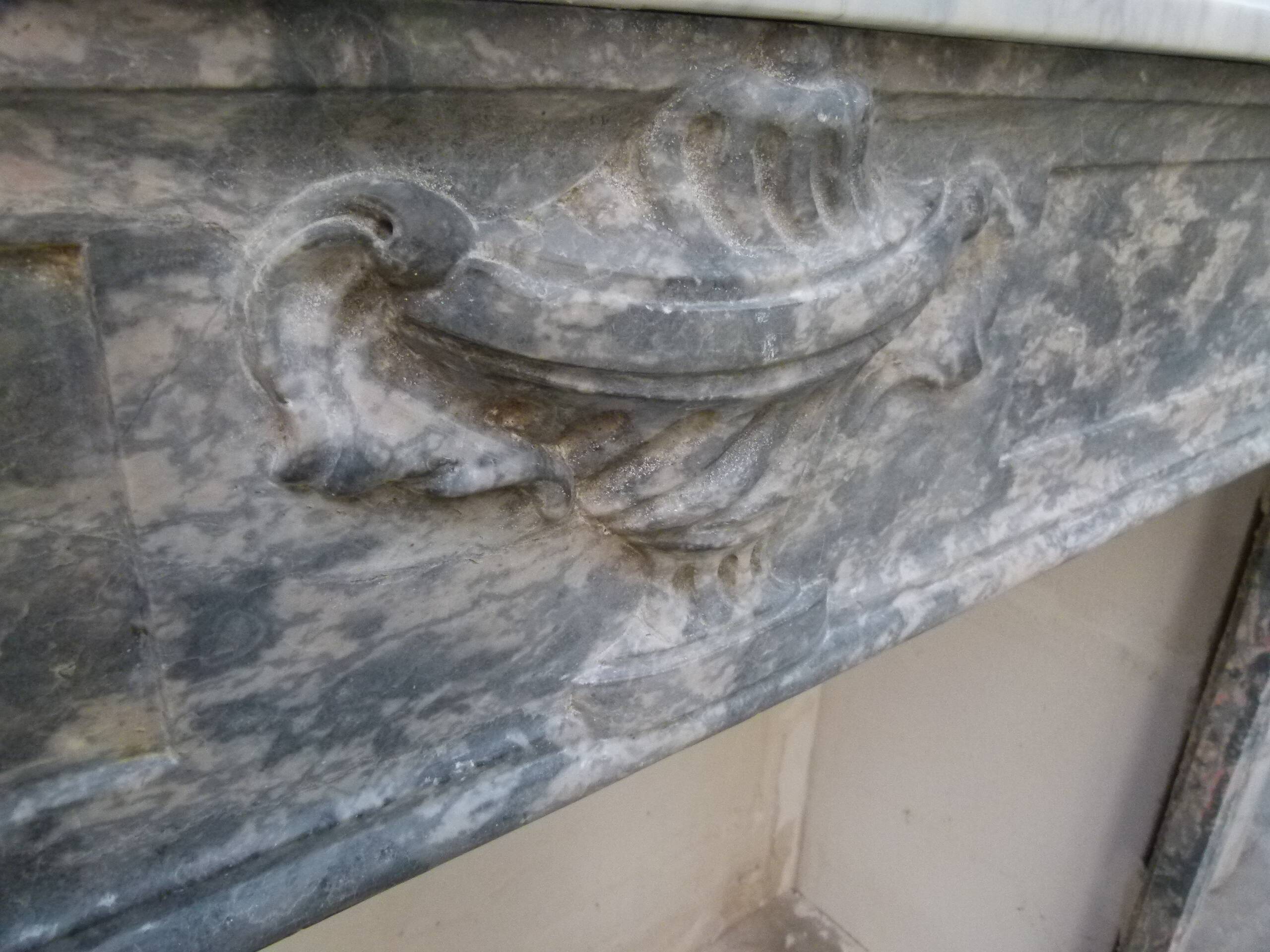 18th century marble fireplace