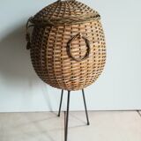 Vintage 60s work basket