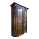 Antique solid oak wardrobe