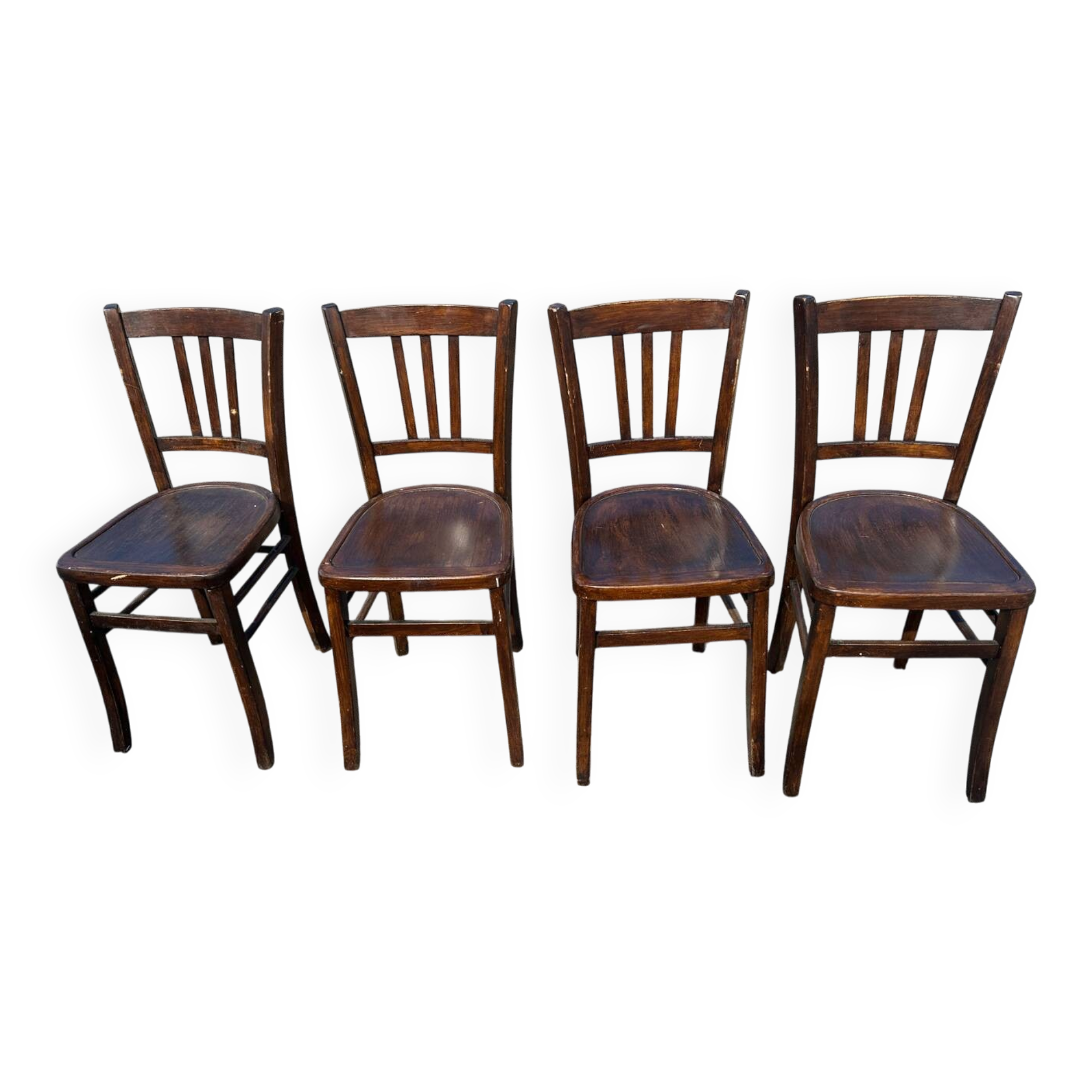Set of 4 Luterma bistro chairs