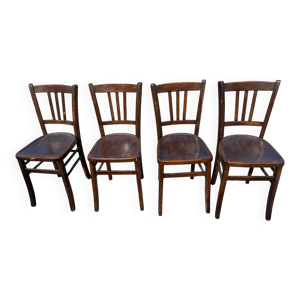 lot de 4 chaises bistrot