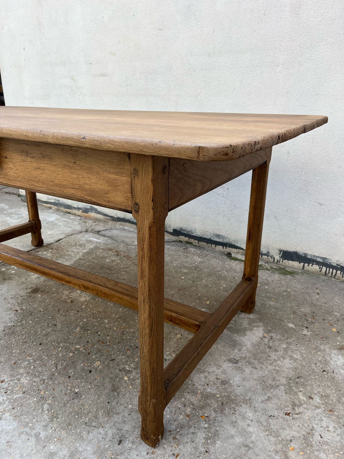 Oak farmhouse table