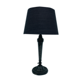 Decor de roses era Art Deco silver bedside lamp