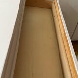 Commode vintage pieds compas