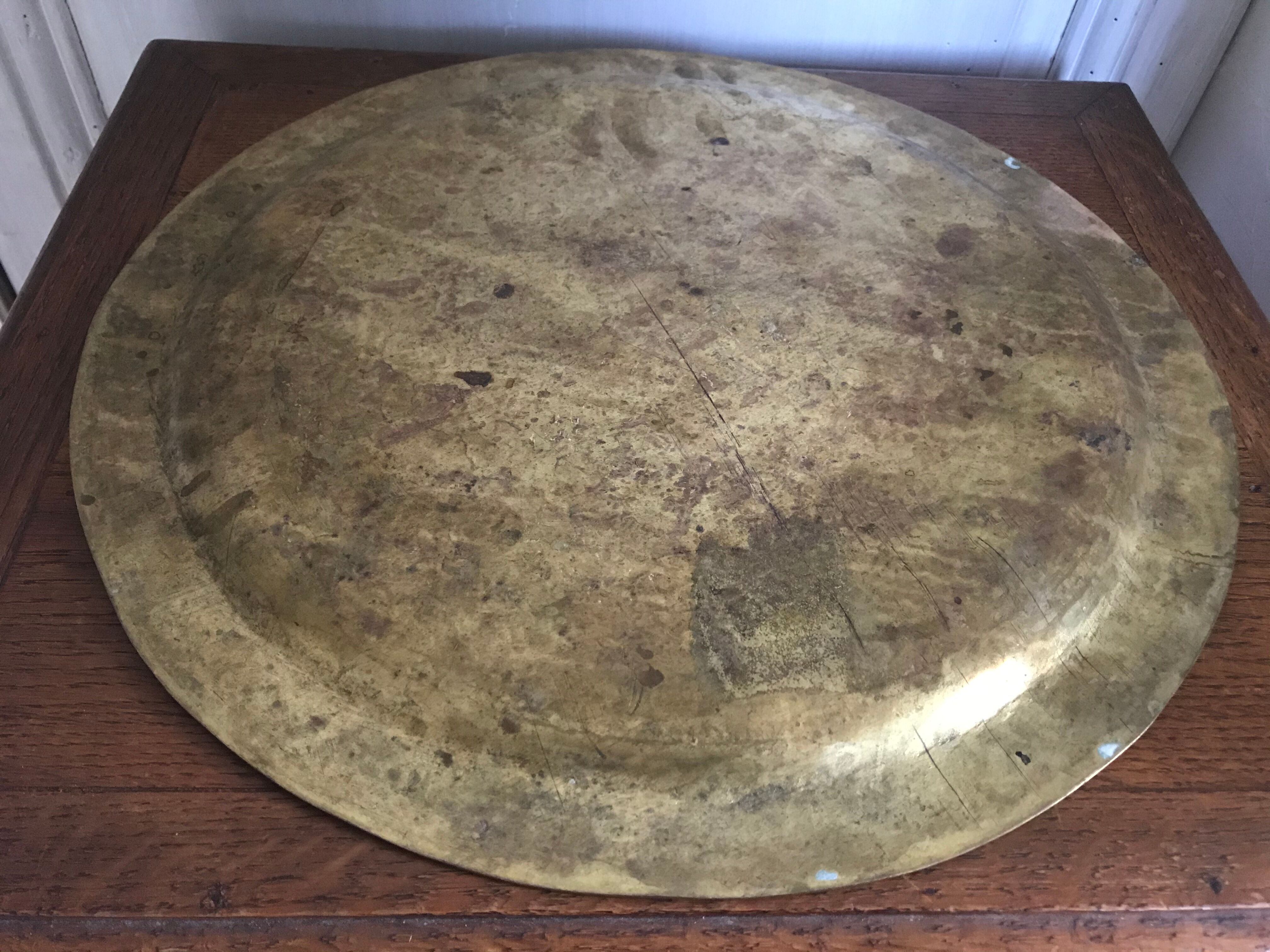 Brass tray