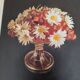Oil canvas painting Cherries and Anemones