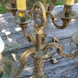 Pair of electrified candlesticks