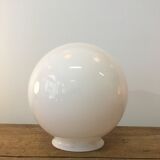 White glass globe ø20 cm