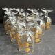 Golden liqueur service - Baccarat