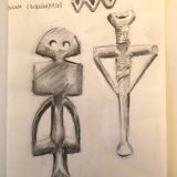 Drawing Sculptures Burkina