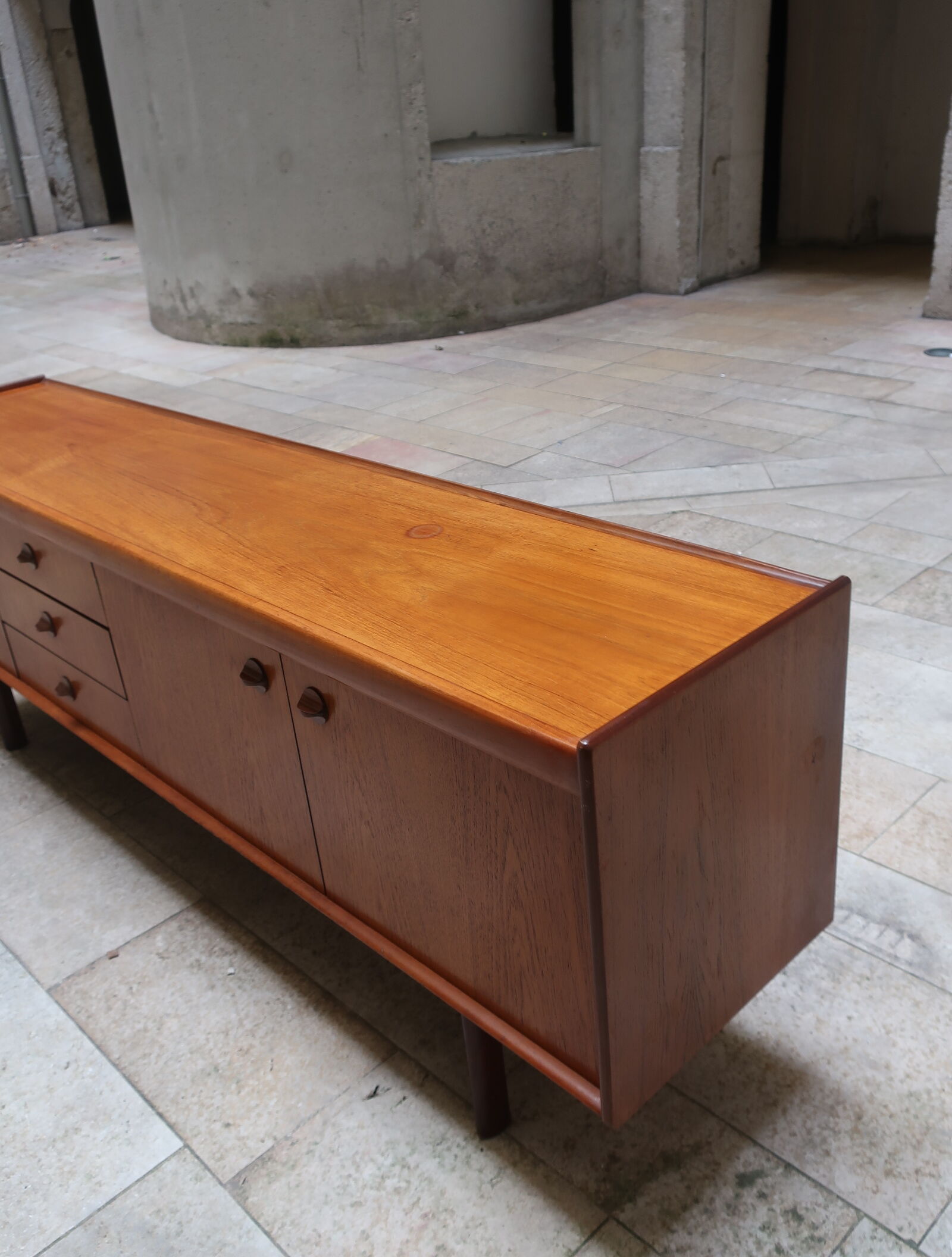 White & Newton teak sideboard, 1960s