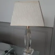 Vintage plexiglass lamp Le Dauphin