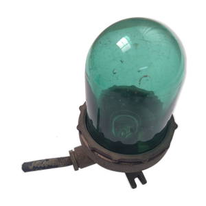 Cloche en verre vintage Ship Lights