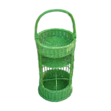 Green portable bar from the 70s-80s