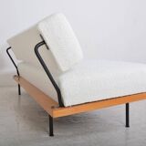 3-seater convertible sofa by designer Josef Pentenrieder Produced by Hans Kaufeld Germany.