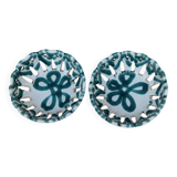 Openwork ceramic bowls Gmundner keramik