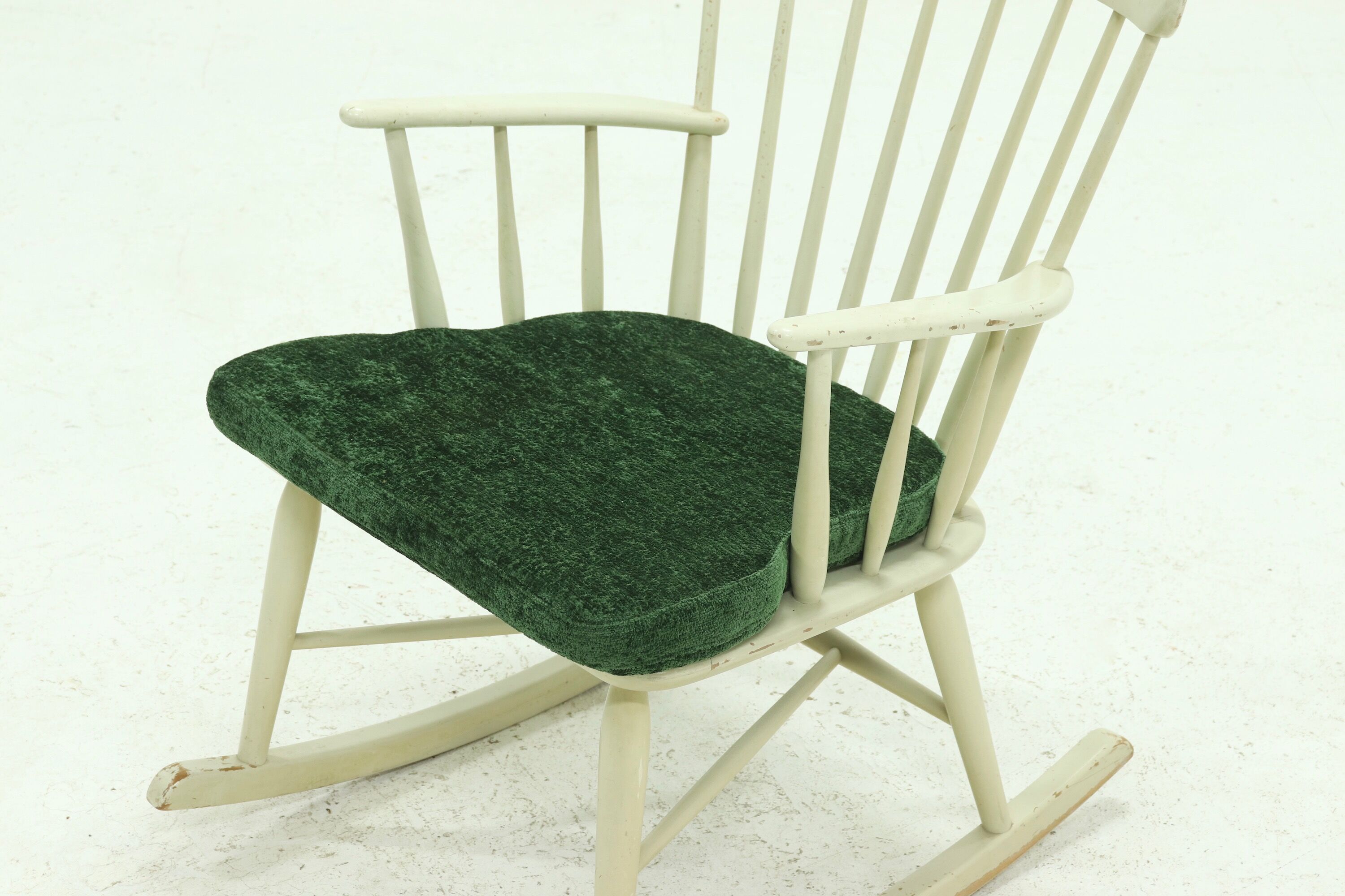 Vintage Model 181 Farstrup Møbler Rocking Chair 1960s