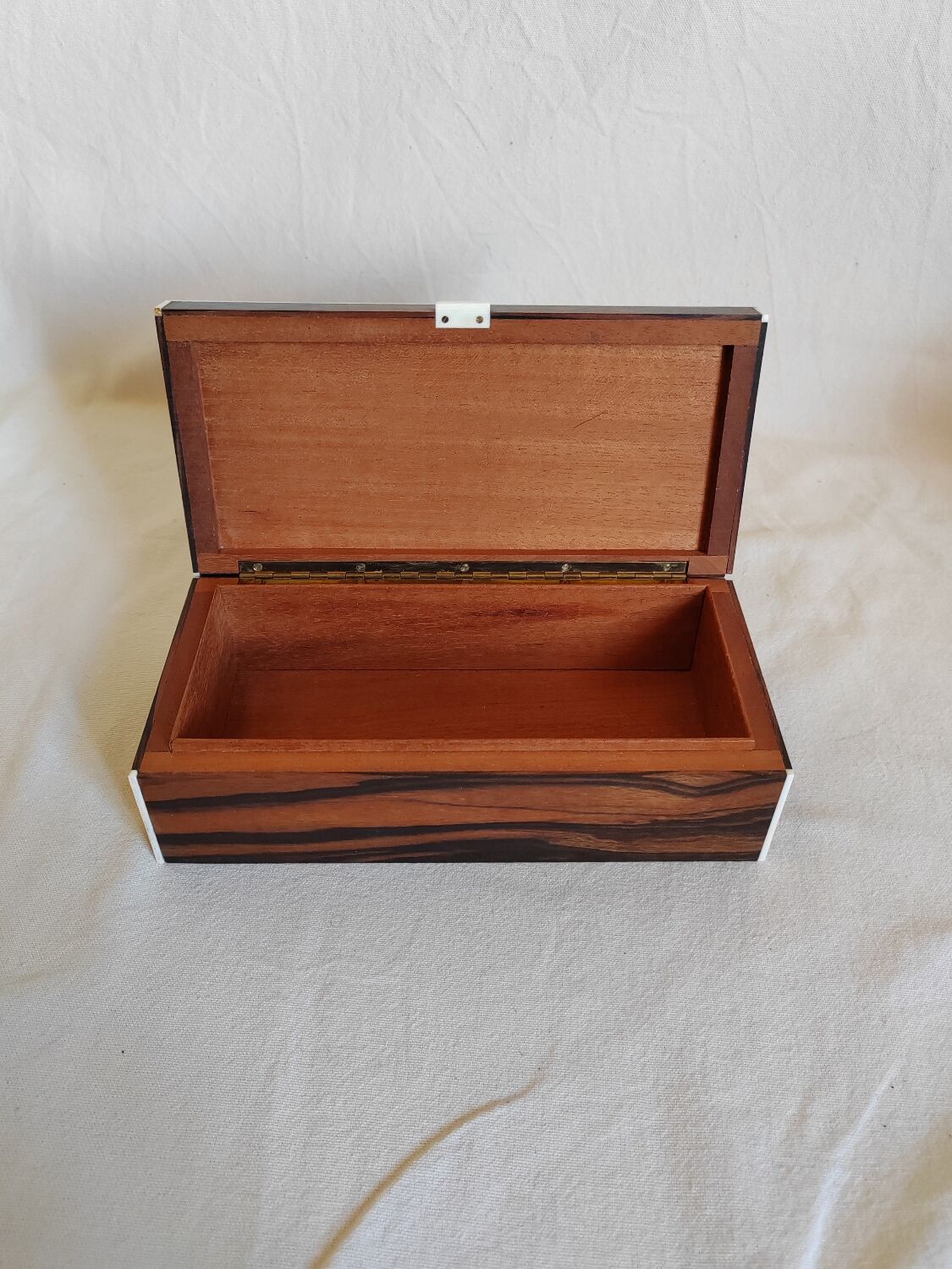 Art Deco box 1930 Macassar ebony