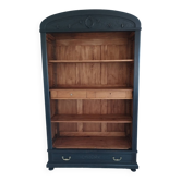 Ancienne bibliothèque patine noire chalk paint