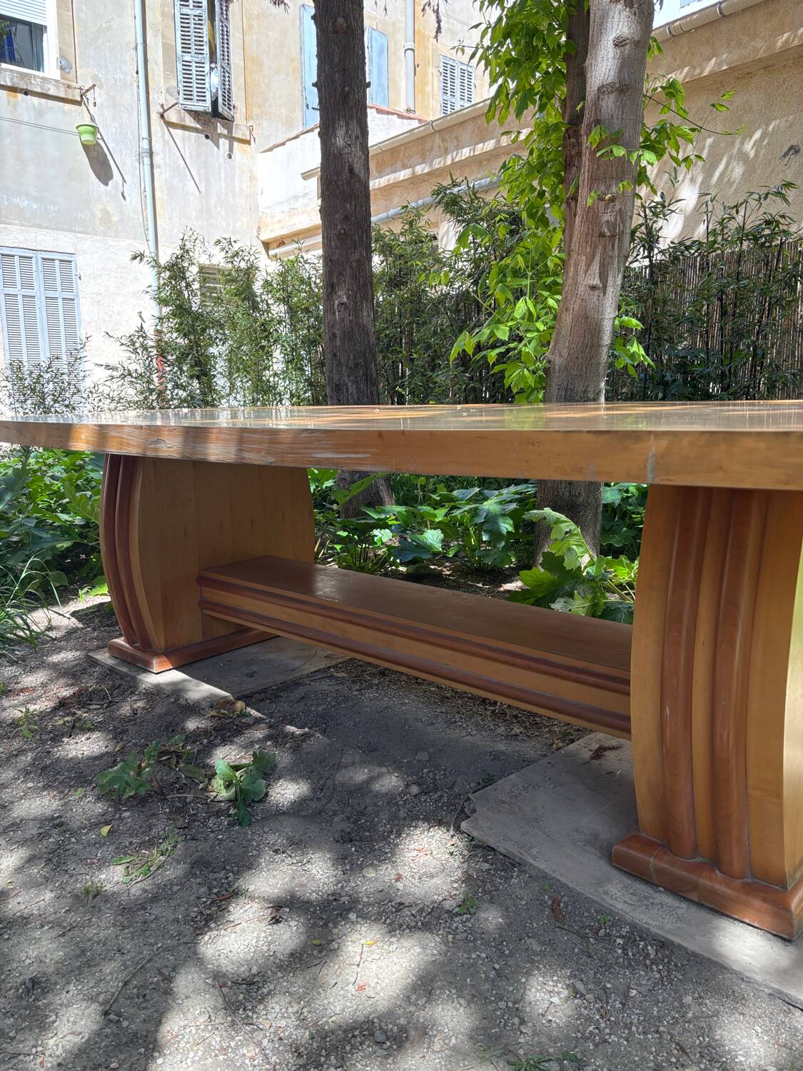 Large Art Deco Style Reception Table