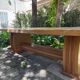 Large Art Deco Style Reception Table