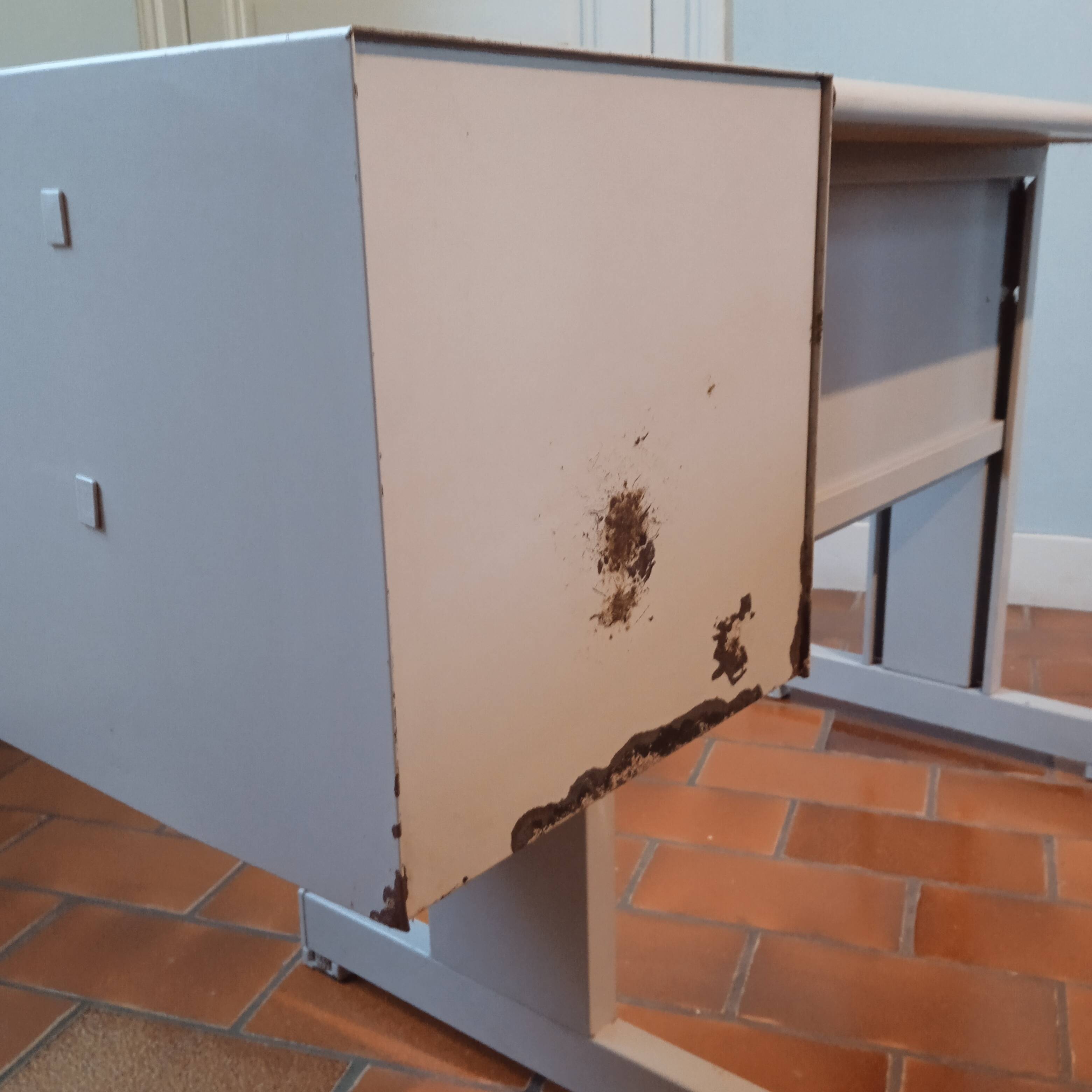 Design by Ettore Sottsass in the 1970s for Olivetti Italy Desk